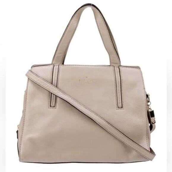 Kate Spade New York Crossbody / Shoulder Leather Bag with Gold Tone Hardware - Picture 1 of 11
